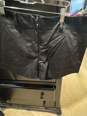 New York & Company Black Suiting Shorts